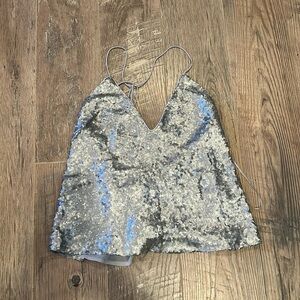 NWT Maddy… k Woman’s Shimmery Tank Top Size Medium